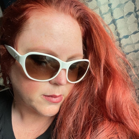 Valentino Women’s Sunglasses White w/ red Case main image 8